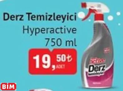 HYPERACTİVE  DERZ TEMİZLEYİCİ